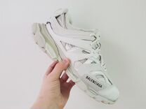 Кроссовки Balenciaga track premium белые