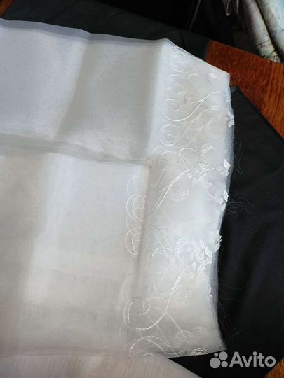 Остатки тюля шифон органза сетка фатин