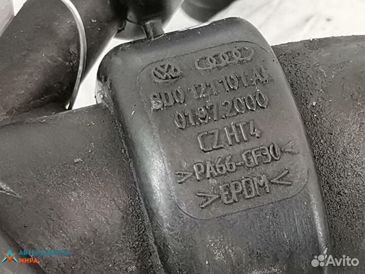 Патрубок радиатора Volkswagen Passat B5 рест. 2002