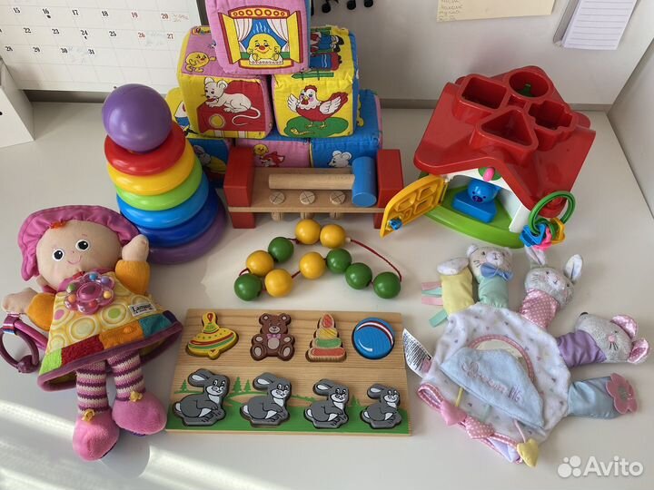 Развивающие игрушки пакетом (до 3-х лет)