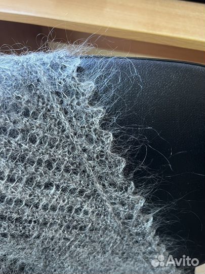 Пуховый платок козий