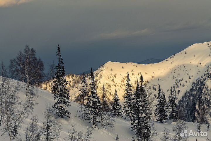 Фрирайд на горе Мамай. Байкал. Ски-тур