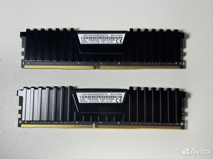 Оперативная память ddr4 16gb 3200 corsair