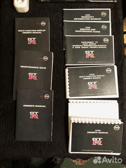 Инструкции к 35 Nissan GT-R оригинал