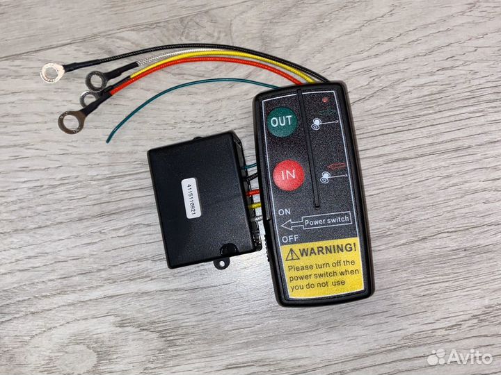 Универсальный радио пульт лебедки 12v