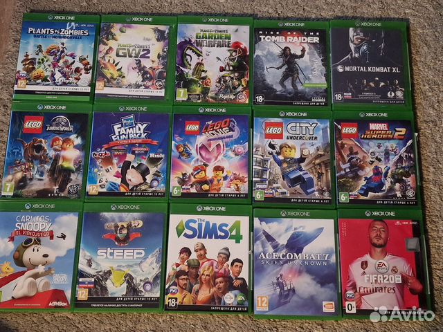 Игры на Xbox one.Отличное состояние