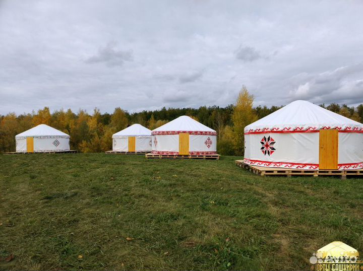 Юрта для глэмпинга