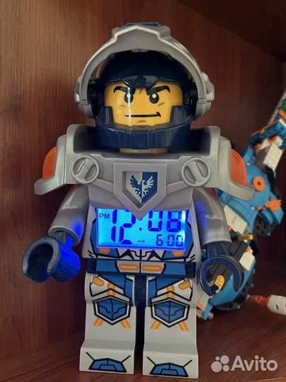 Часы-будильник Lego Nexo Knights