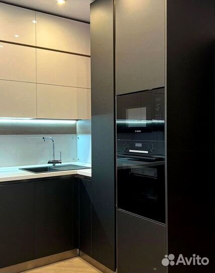 Кухня современная на заказ. Доставка и сборк