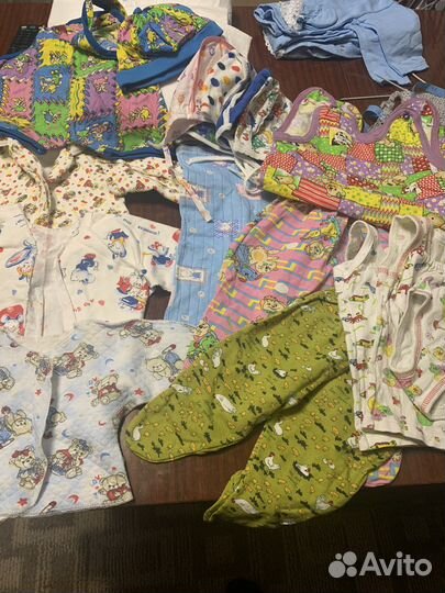 Детские вещи пакетом от 0 до года