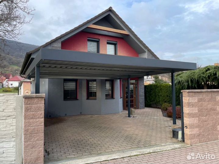 Навес под ключ