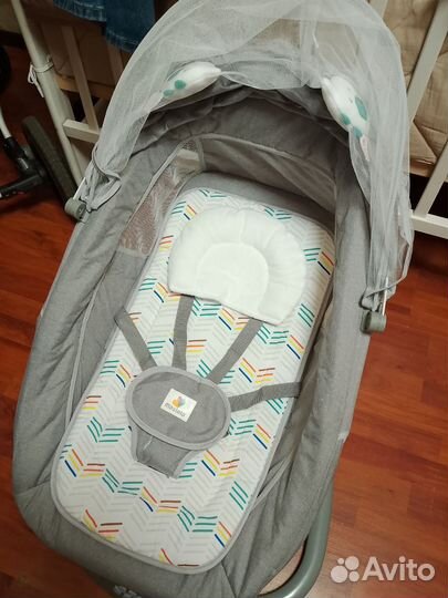 Шезлонг детский для новорожденных электрический