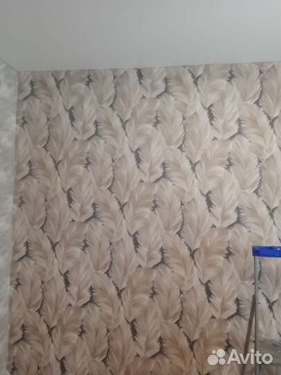 Поклейка обоев