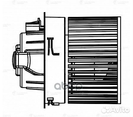 Э/вентилятор отоп. LFH2090 luzar