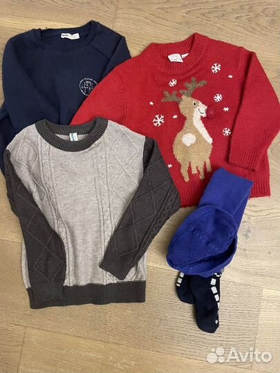 Детские вещи пакетом 92-98-110 gulliver next zara