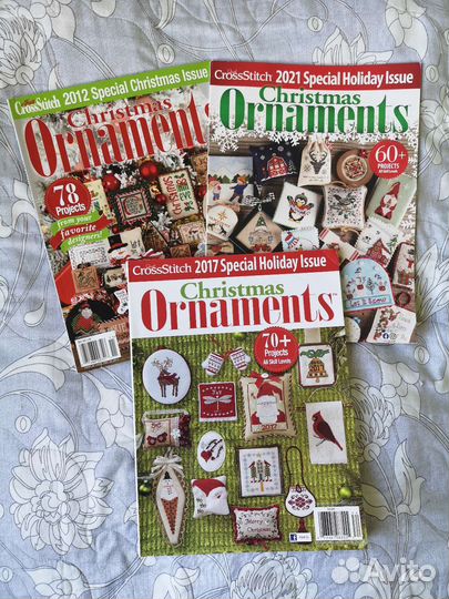 Журнал по вышивке крестом Christmas Ornaments