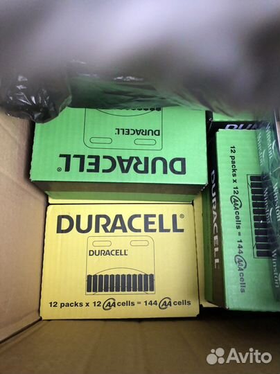 Батарейки дюрасел новые