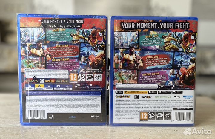 Street Fighter 6 Lenticular Edition Новый PS4/PS5