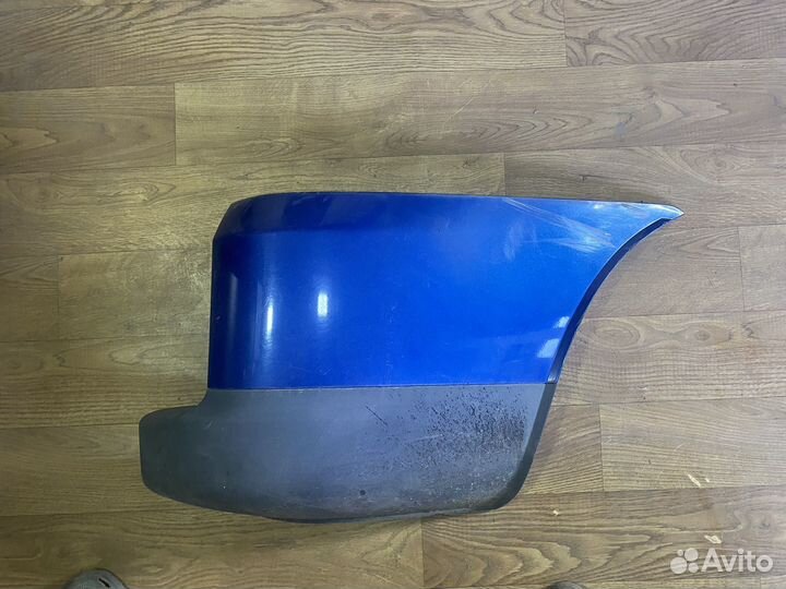 Накладка заднего бампера правая Fiat Doblo