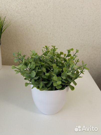 Искусственное растение в кашпо