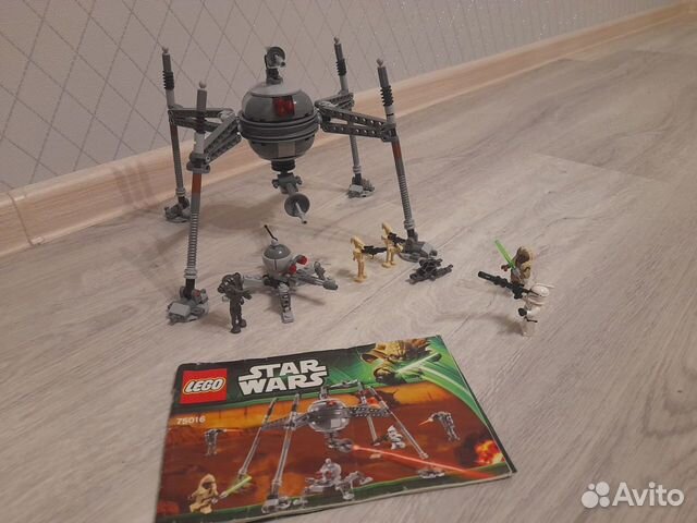Lego Star Wars набор 75016 Шагающий Дроид Паук