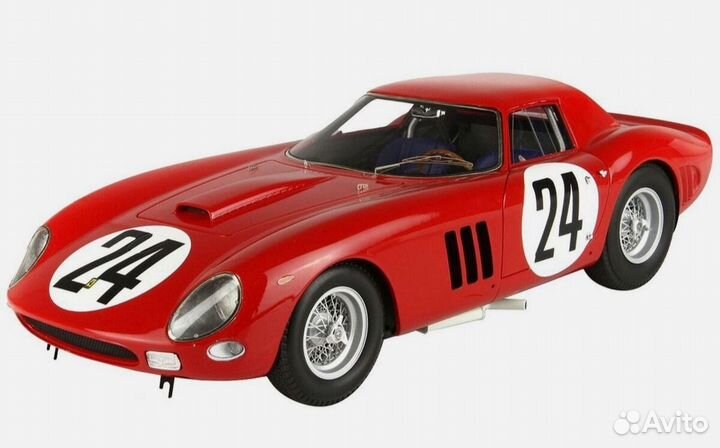 Ferrari 250 GTO 24h Le Mans 1964 BBR 1/18