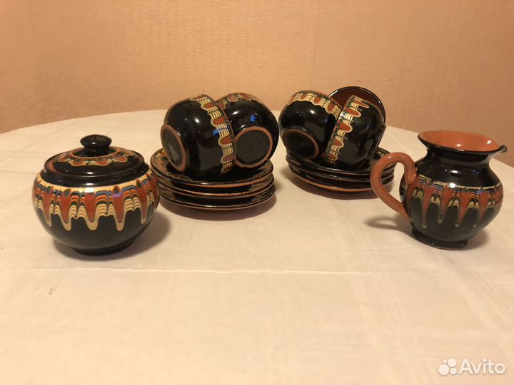 Кофейный керамический сервис