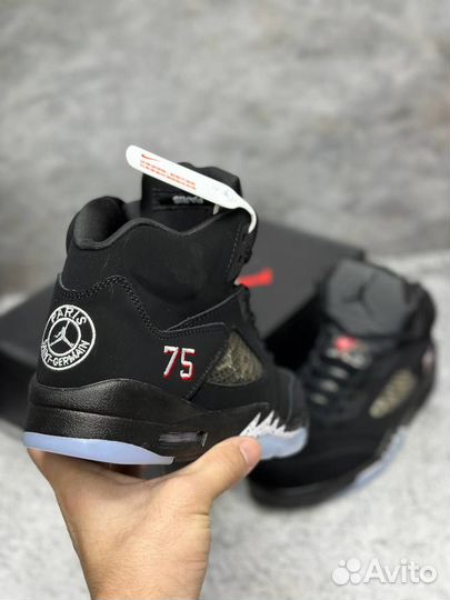 Nike Air Jordan 5 Черные