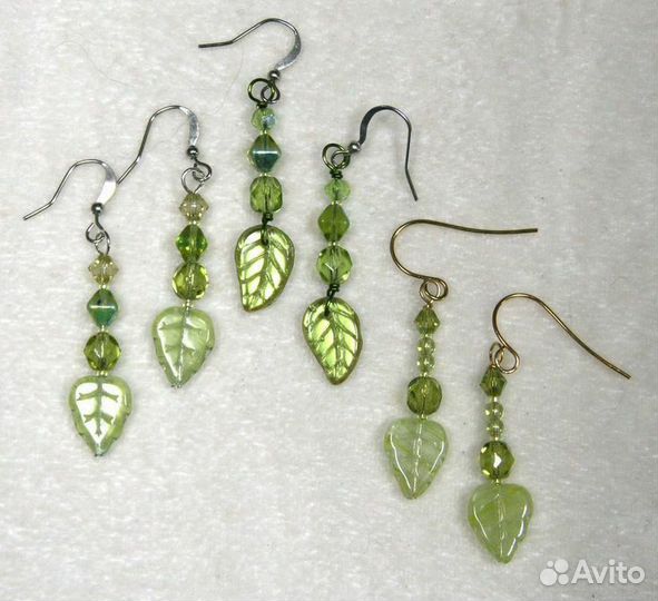 Серьги из бисера