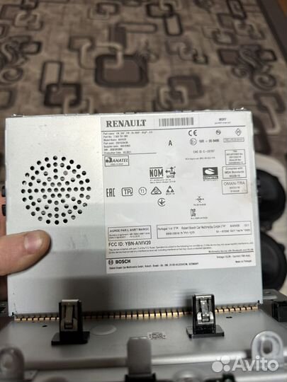 Штатная акустика bose+ магнитола Arkana/Duster