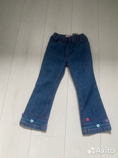 Джинсы клеш