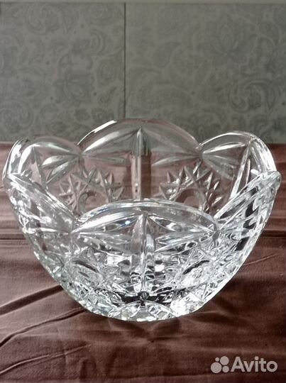 Набор хрустальных салатников времён СССР