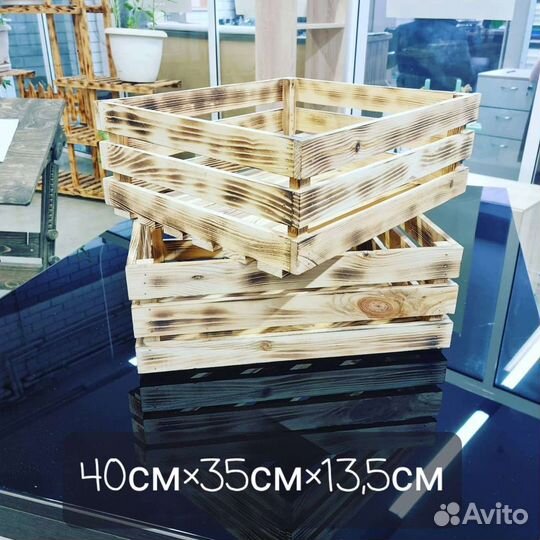 Ящик деревянный для хранения