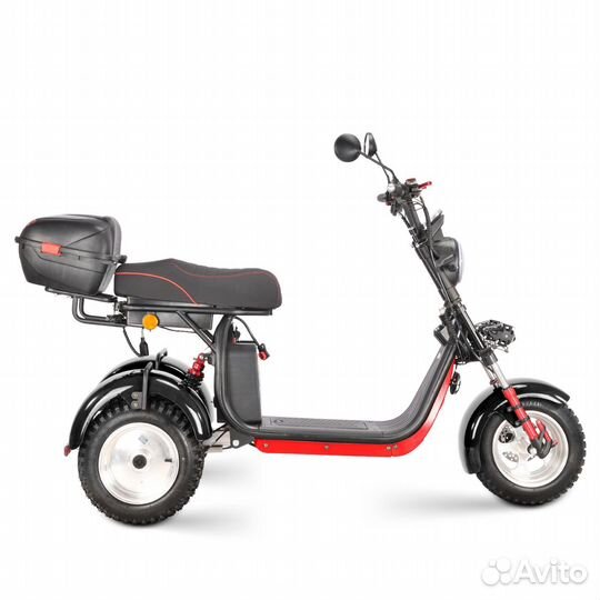 Электротрицикл White Siberia Ikra 5000W Black