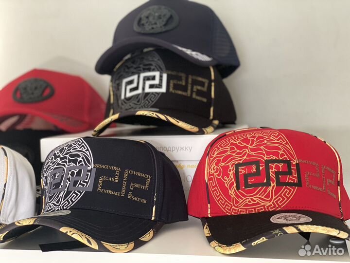 Бейсболка кепка разных брендов premium