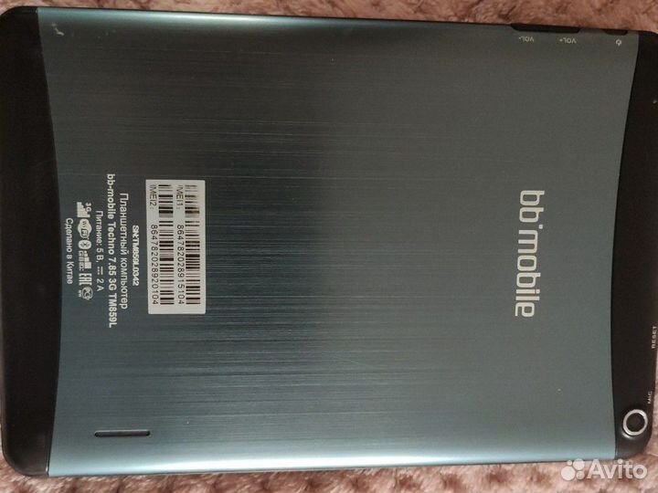 Запчасти планшета BBmobile Techno 7.85 3G TM859L