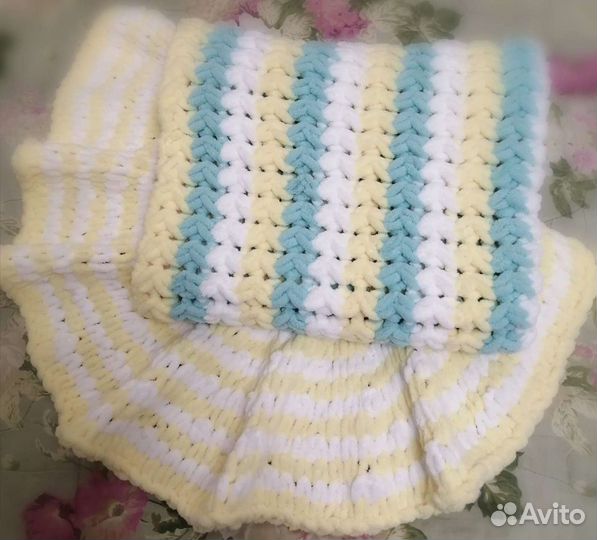 Плед детский и накидка для переноски. 