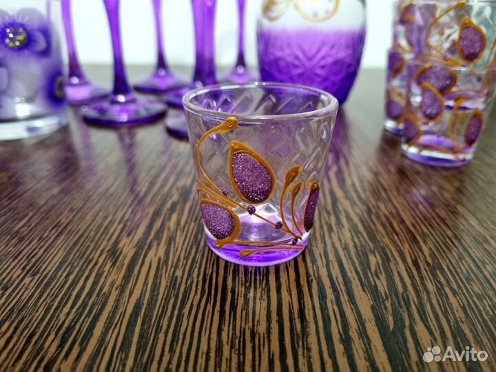 Новый набор бокалов и рюмок