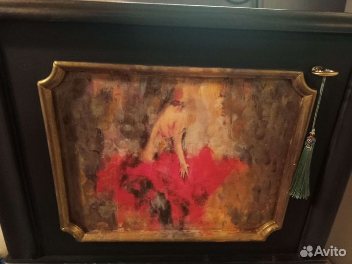 Старинная тумбочка редизайн