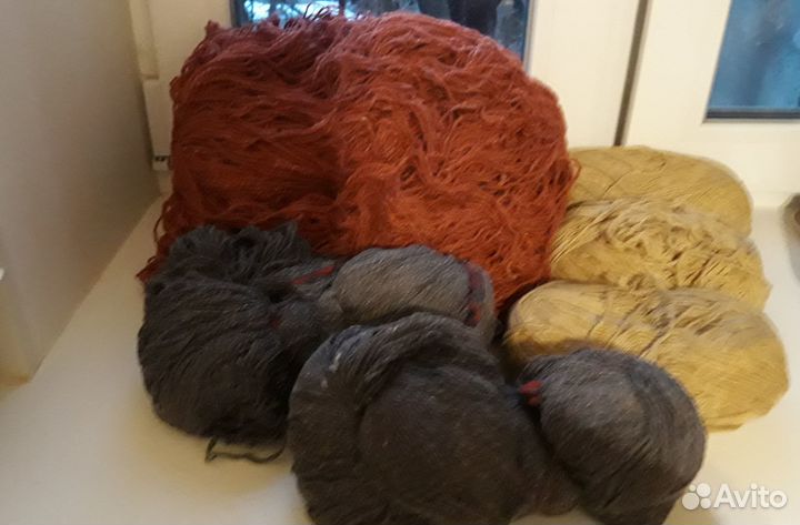 Пряжа для вязания СССР (пакетом)