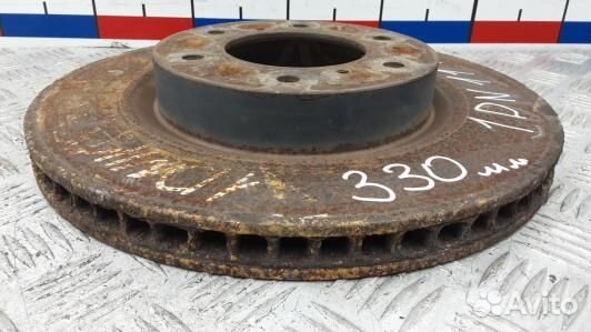 Диск тормозной передний mitsubishi pajero 4 (1DN11