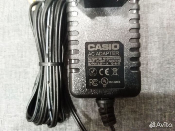 Блок питания для синтезатора Casio CT-S300