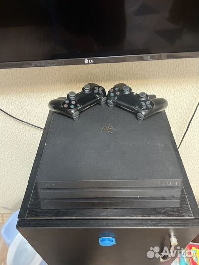 Sony playstation 4 pro с играми