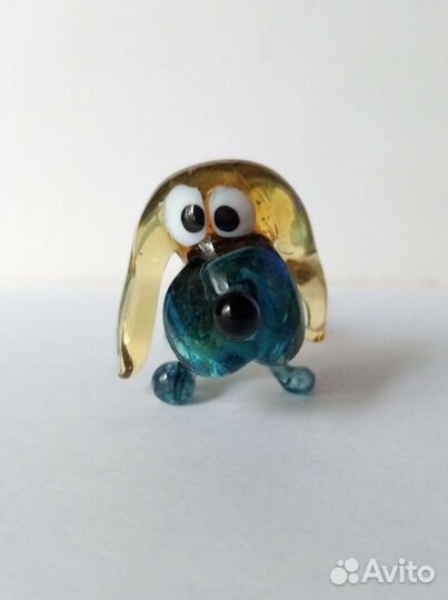 Стеклянные фигурки животных