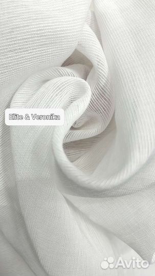 Тюль новый готовый лён плотный Екатеринбург