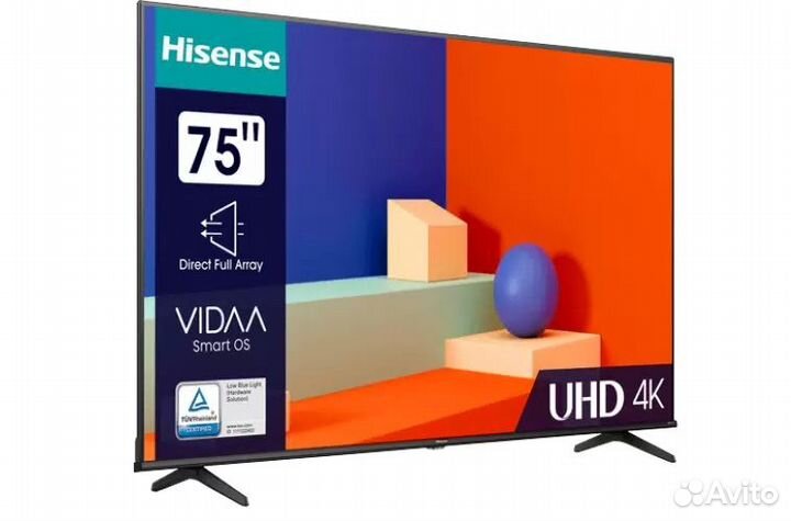 Телевизор Hisense 75A6K, 75