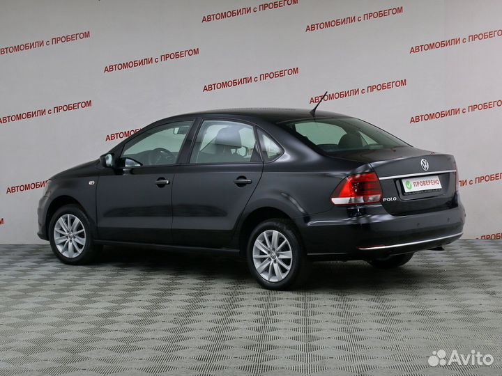 Volkswagen Polo 1.6 AT, 2015, 95 348 км