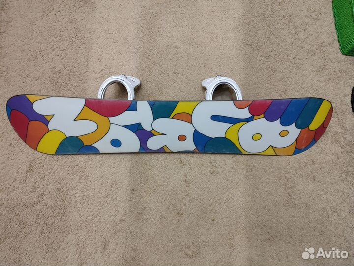 Сноуборд Burton Chicklet125с креплениями изЯпонии