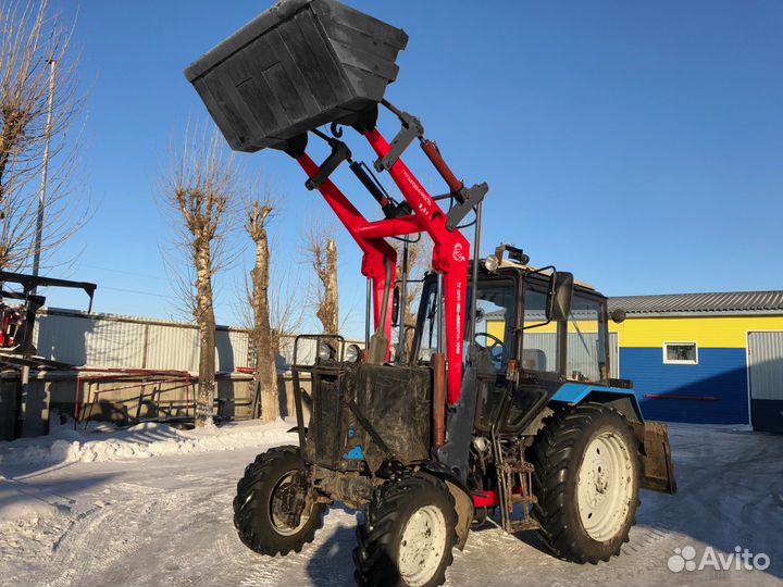 Погрузчик фронтальный пку-0.9 для мтз