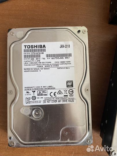 Жесткие диски Seagate,Toshiba, Wd